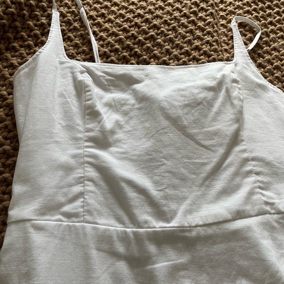 White Abercrombie Wrap-Style Dress - Picture 4 of 4